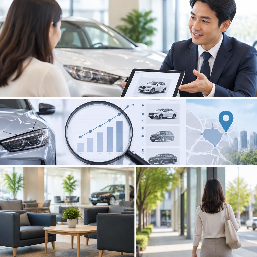 査定だけでも歓迎。価格の理由まで丁寧にご案内